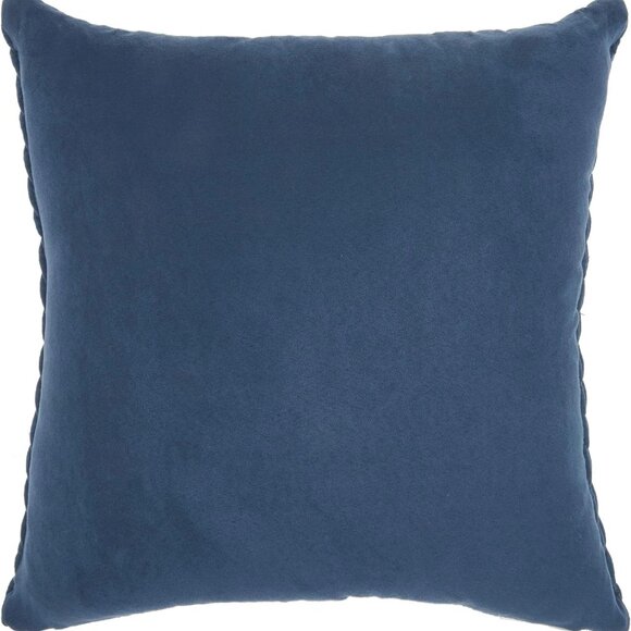 Nourison Home Life Styles Throw Pillow 18"x18", Blue - Picture 3 of 5